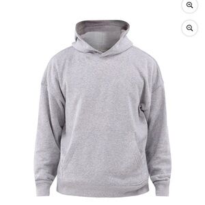 No Boundaries Oversized Gray Men's Hoodie
